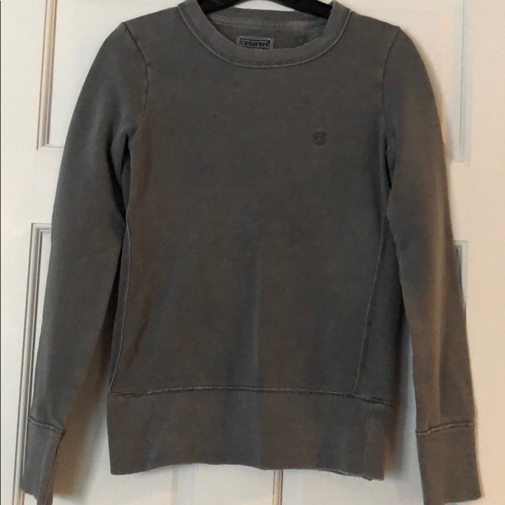 (Converse) Crew neck sweatshirt